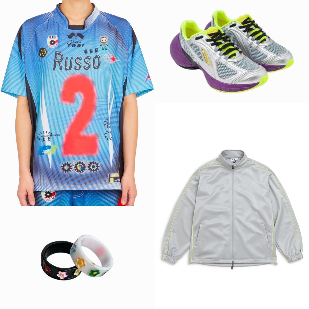 yushifashion_'s tweet photo. 260714 NCT WISH Update

🧥 Little Tokyo Table Tennis
LTTT - Training Top V.2 Gray

👕 Paolina Russo
Blue Oversized Short Sleeve Jersey Top

👟 Givenchy
TK-MX Low-Top Sneakers Gray

💎 Brich
[베리영] 컬러 플라워 아크릴 호마이카 반지

#YUSHI #유우시 #ユウシ #勇志 #yushifashion https://t.co/uTxBDMaQyl