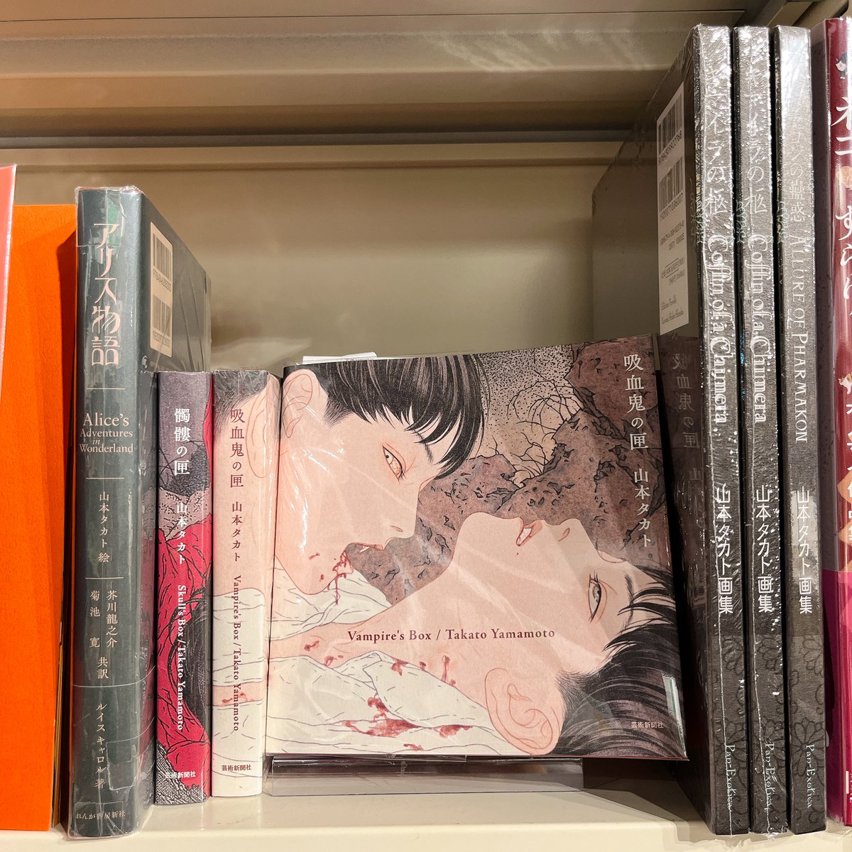 6Fイラスト】山本タカト(著) 「髑髏の匣」「吸血鬼の匣」それぞれ在庫