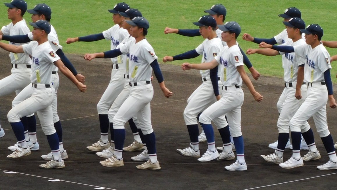 埼玉県立鷲宮高等学校 第108回全国高校野球選手権埼玉大会開会式 入場行進