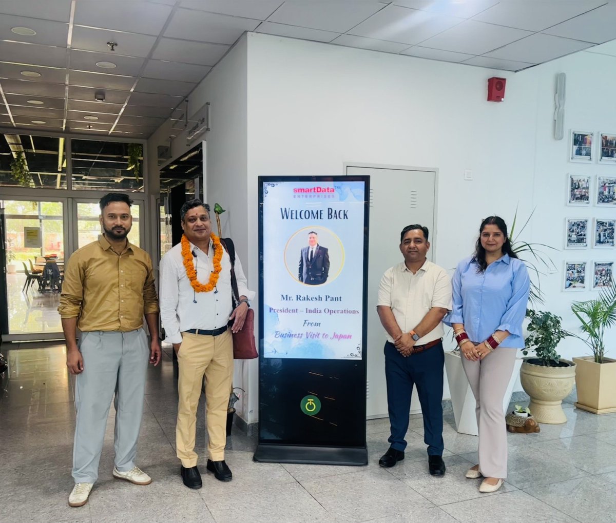 sdeievent's tweet photo. ✨ Warmly welcoming back Mr. Rakesh Pant after his successful Japan business visit. Here's to new opportunities, stronger partnerships and continued growth🤝🌏 https://t.co/jkWRRzjphg