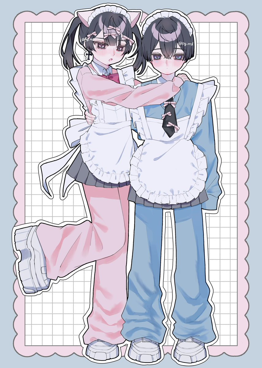 10g_rrd's tweet photo. #絵描きさんと繋がりたい
#初夏の創作クラスタフォロー祭
創作2人組をよく描きます！フリフリとリボンが好きです🎀
RP中心に全反応巡回します꙳ꕀ️ https://t.co/Ovkt8l8xai