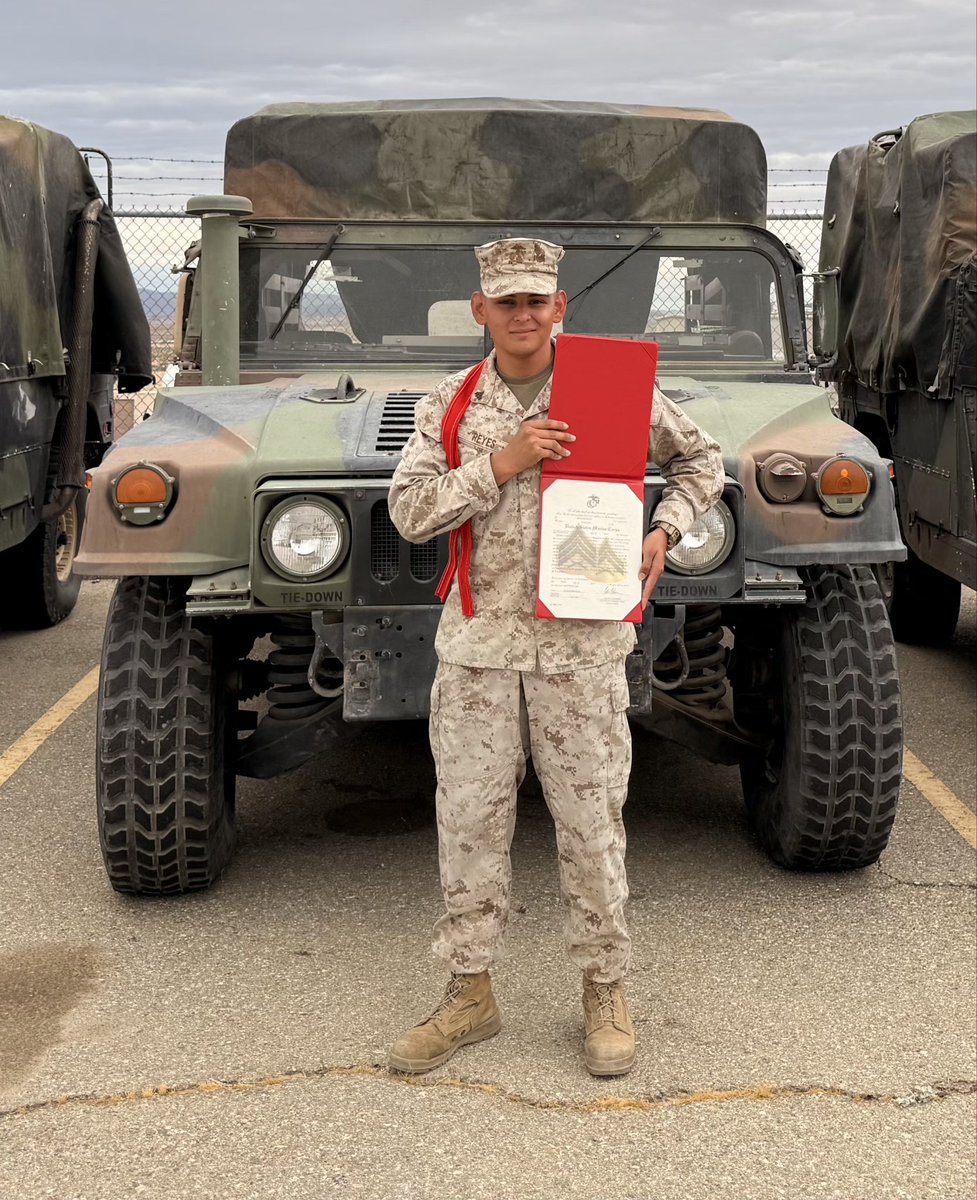 Richard85699021's tweet photo. My son became an NCO in my beloved Marine Corps yesterday. I'm so proud of him. https://t.co/Vy5KHzYhSE