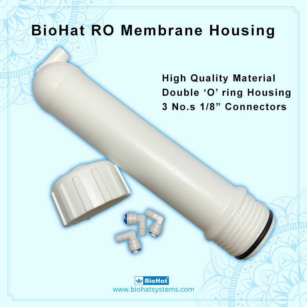 biohatsystems's tweet photo. 🧺 RO Membrane Housing with Double O-Ring💦

✅ Double O-Ring design for enhanced leak-proof sealing
✅ High-quality, food-grade durable material

👉 Buy: https://t.co/Iy89lIegbB
📞 Contact Us: +91 7350347467

#MembraneHousing #ROSpareParts #WaterPurifier #BioHatSystems https://t.co/o6ZRrbUCdn