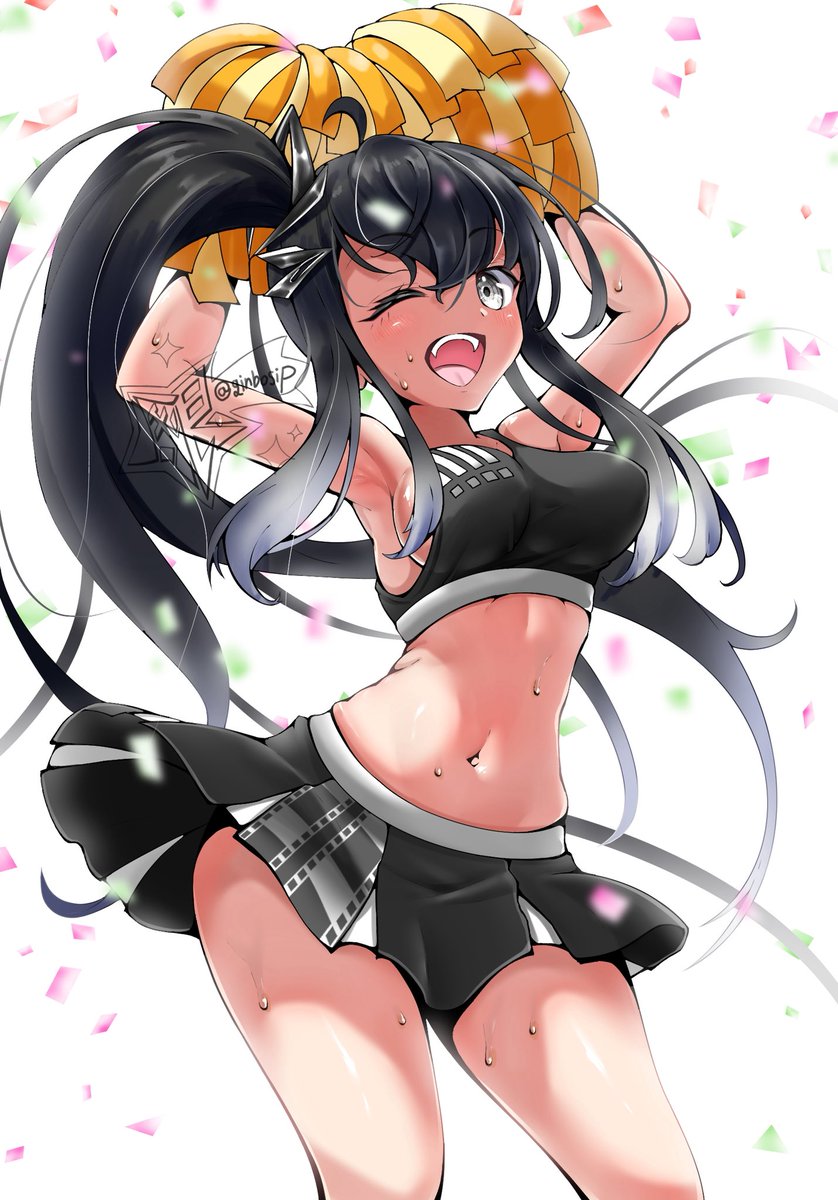 ginbosiP's tweet photo. チアリーダーミリアルさん https://t.co/C98P4QbQ90