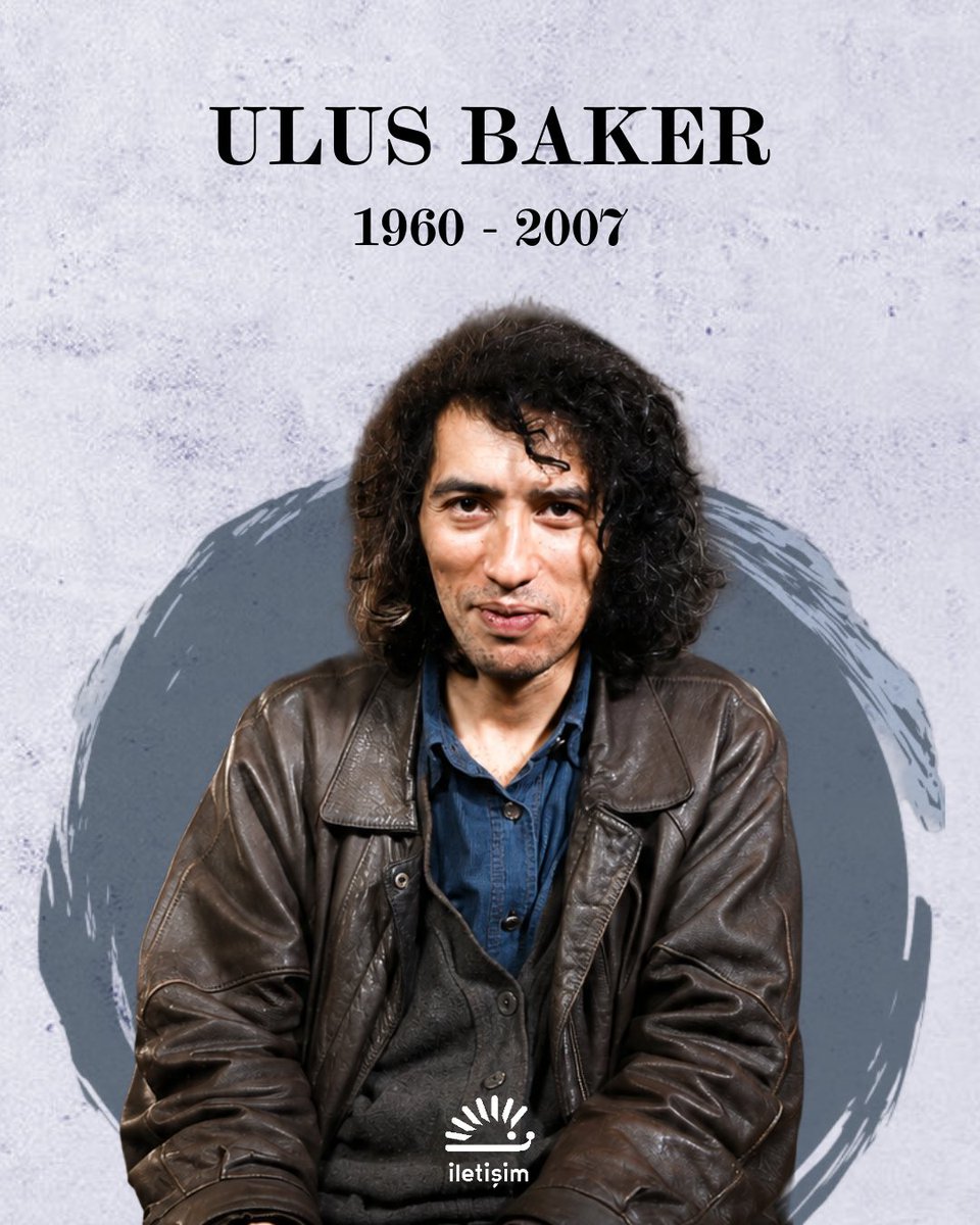 iletisimyayin's tweet photo. Ulus Baker, 1960 yılında bugün doğdu! 

Doğum gününde özlemle anıyoruz…

#ulusbaker

https://t.co/c4votXGoOh https://t.co/B7pxJy2JNb