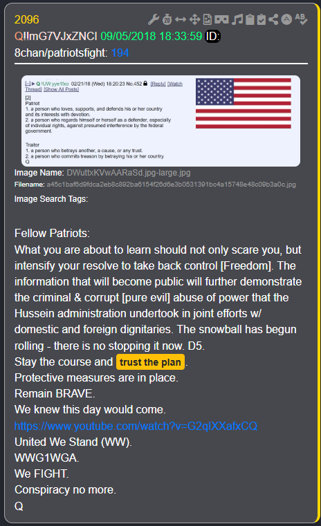 justicecometh1's tweet photo. There is no stopping it now...

D5 - The Snowball has begun rolling....

Think Thursday with Declas on 2020 Election 

Conspiracy No more....

Remain Brave.

Trust The Plan https://t.co/FGLmb2pxI4