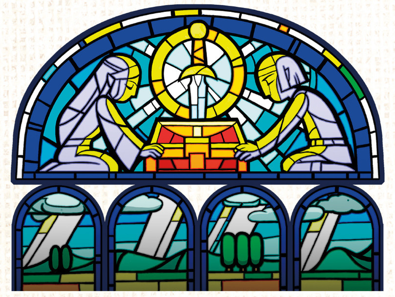 MemoryCardFiles's tweet photo. Official art | The Legend of Zelda: The Minish Cap - Stained glass https://t.co/vA0zVcyTKP