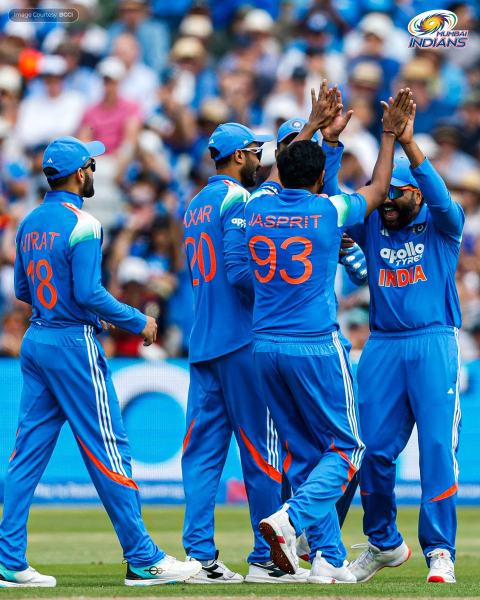 mipaltan's tweet photo. A sight we all missed in ODIs 🥹💙

#ENGvIND https://t.co/4yxYu34Nb4