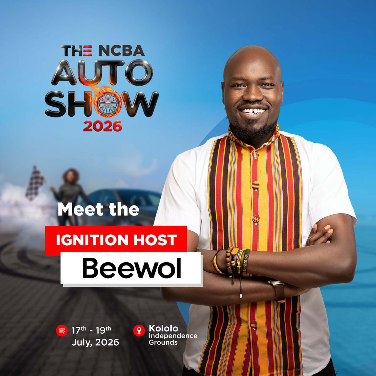 KampalaCityUG's tweet photo. Introducing your host for the #AutoShowKampala happening at Kololo Independence Grounds this weekend 

The bald man himself @beewol https://t.co/X83HOHY9TF