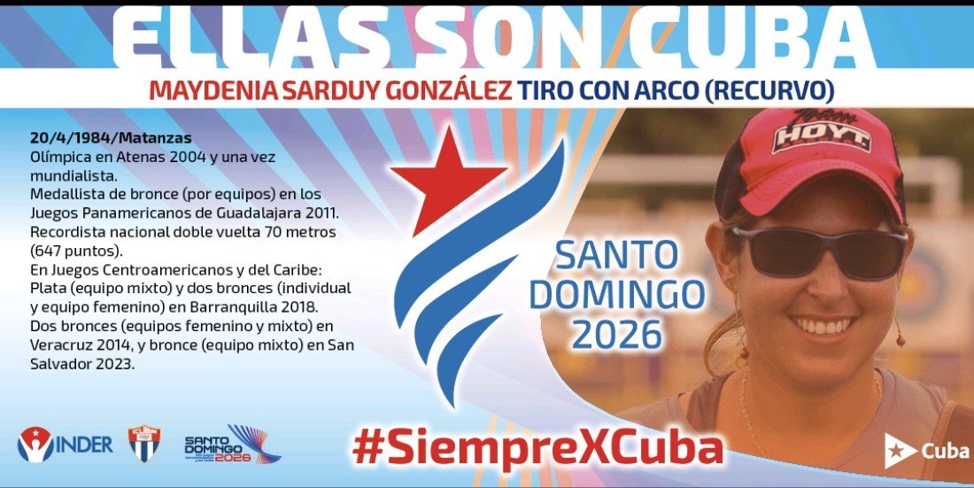 InderCuba's tweet photo. #Cuba hacia los JJCC de #SantoDomingo2026

#DeporteCubano #InderCuba65 #SiempreXCuba https://t.co/Ms8qtVPu3F
