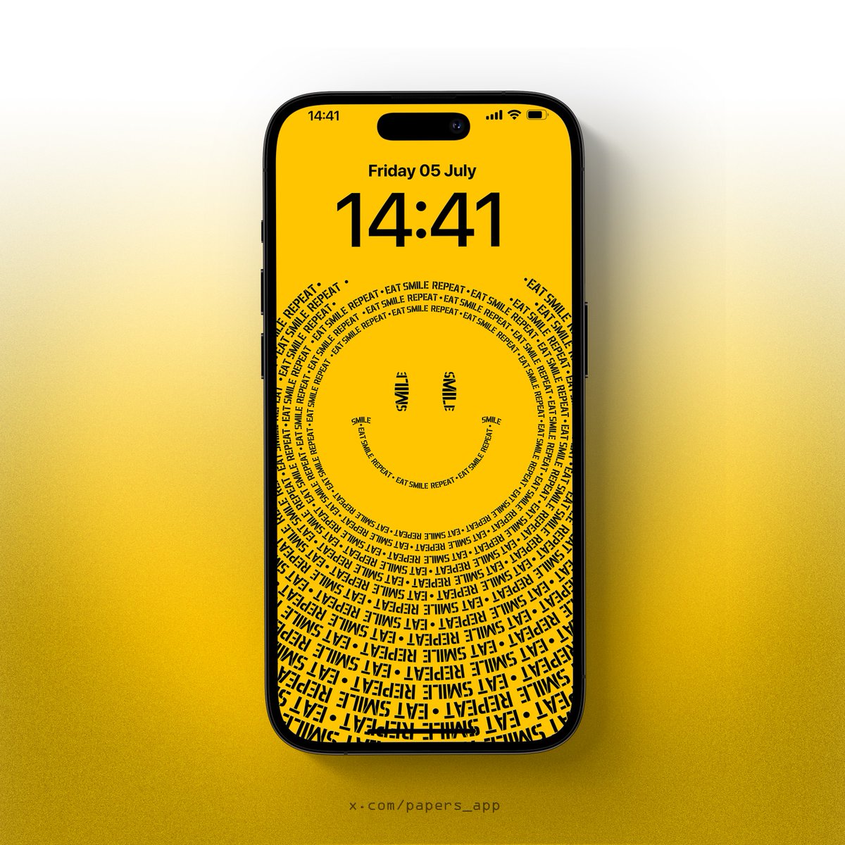 Papers_app's tweet photo. Eat, Smile, Repeat! 😊 Need this positive energy? #smile #goodvibes https://t.co/kQb89l838f