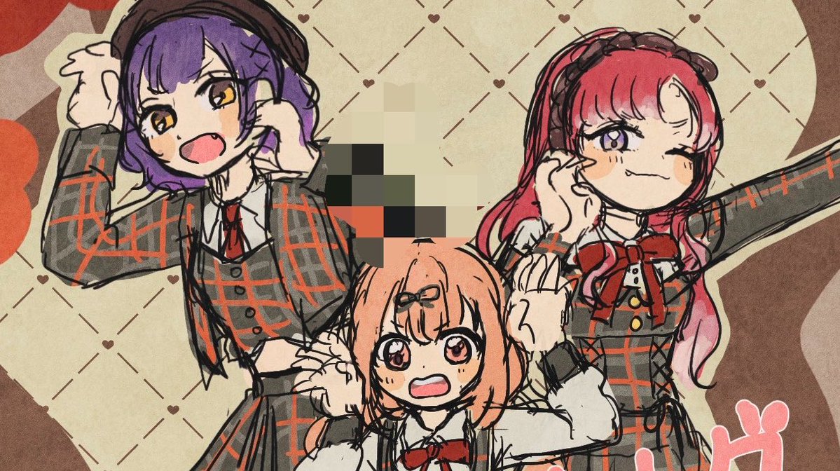 _tana_a's tweet photo. 3ヶ月前くらいからラフを描いてた（べりたに先越されてしまった…）（ちゃんと描くよ〜ん） https://t.co/n8ryMhKrK1