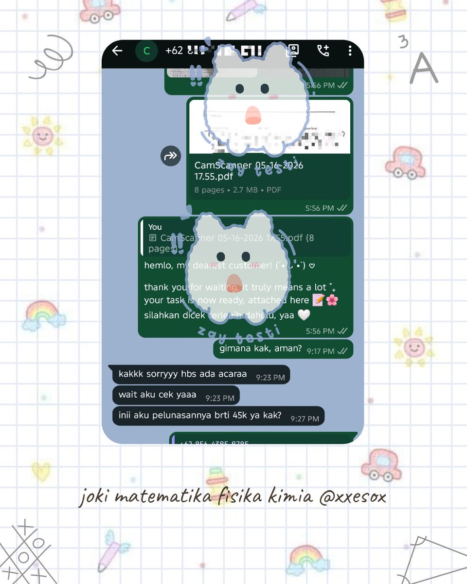 spaxkrlz's tweet photo. 2210. joki tugas matematika vektor peminatan

2211. joki tugas mtk kuliah - transformasi koordinat atau geometri Analitik https://t.co/SHj7BcJXoB