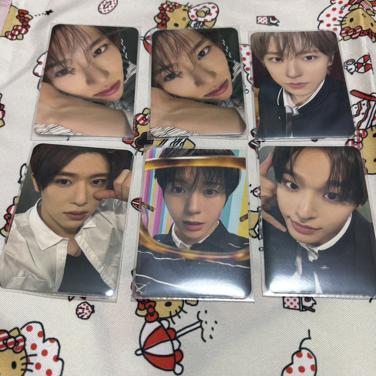 kitty_5yatsu's tweet photo. NCTWISH NCT WISH ウィシ YO-I-DON BOY MEETS GIRL トレカ 交換

譲 : シオン • リク • ユウシ • リョウ

求 : メガネ　サクヤ（♡）

郵送での交換希望
条件合う方よろしくお願いいたします🙂‍↕️✨ https://t.co/y3h6sRUQzf