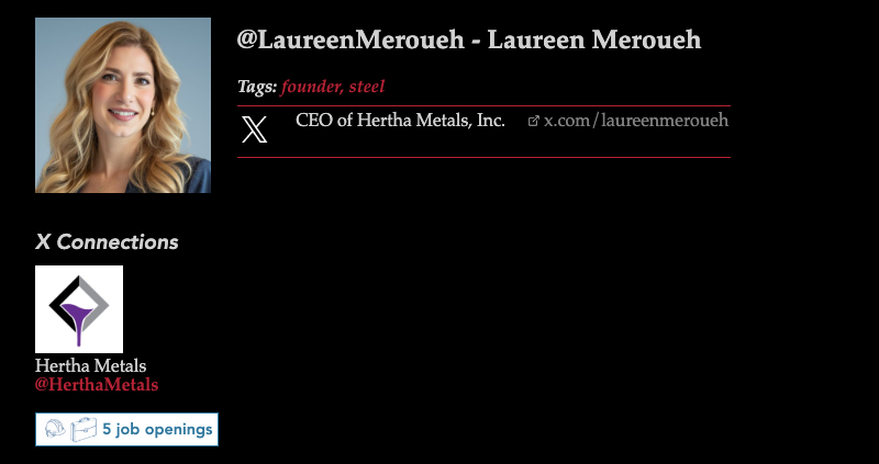 Reindustrialize Who's Who tweet media