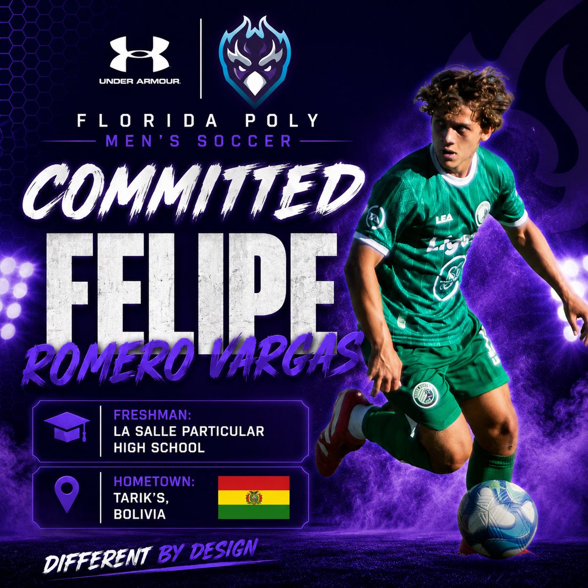 flpolymsoccer's tweet photo. Welcome to the Phoenix family! Felipe Romero Vargas, Antoine Hope, Marioandres Alvarez-Lopez! Go Phoenixes! ⚽️💜 #DifferentByDesign https://t.co/JeiKid0zlo