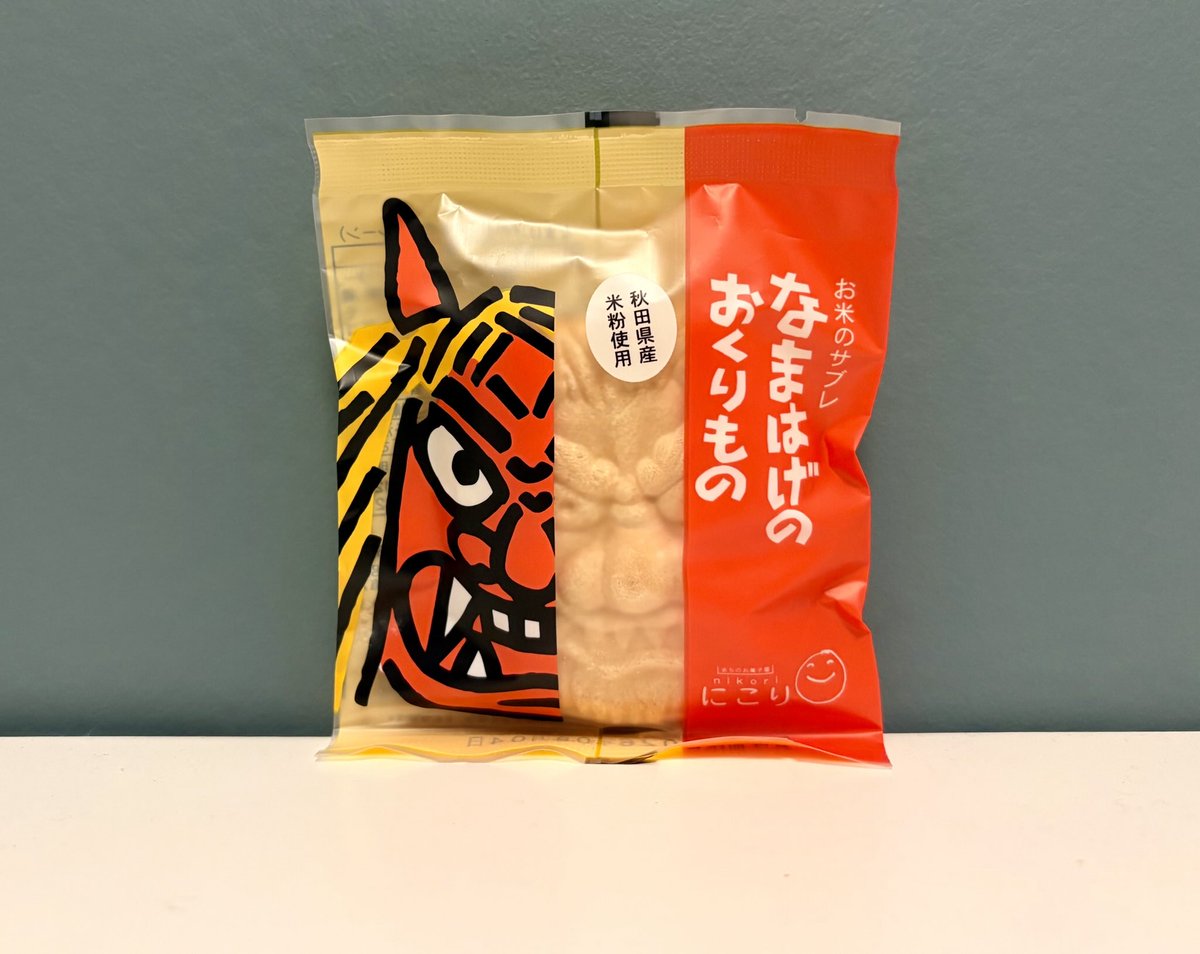 moikahvila's tweet photo. なんか強そうなお菓子もらった👹 https://t.co/ZtIPN4j5KU