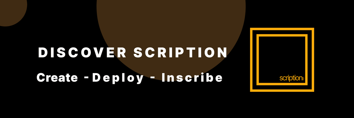 cedomis's tweet photo. ..:: 🤝 Cedomis x Scription

Cedomis is proud to partner with @Scriptionsite , bringing another exciting opportunity to our community.

The Scription Quest is now live on the Cedomis Quest Portal with over $5000 [Arena tokens] locked up in rewards. 

Complete the tasks, explore the Scription ecosystem, earn rewards, and keep building your rank.

Ready to get started? 

Head to the Quest Portal on https://t.co/y2pa6qCJTy and begin your journey . ::..