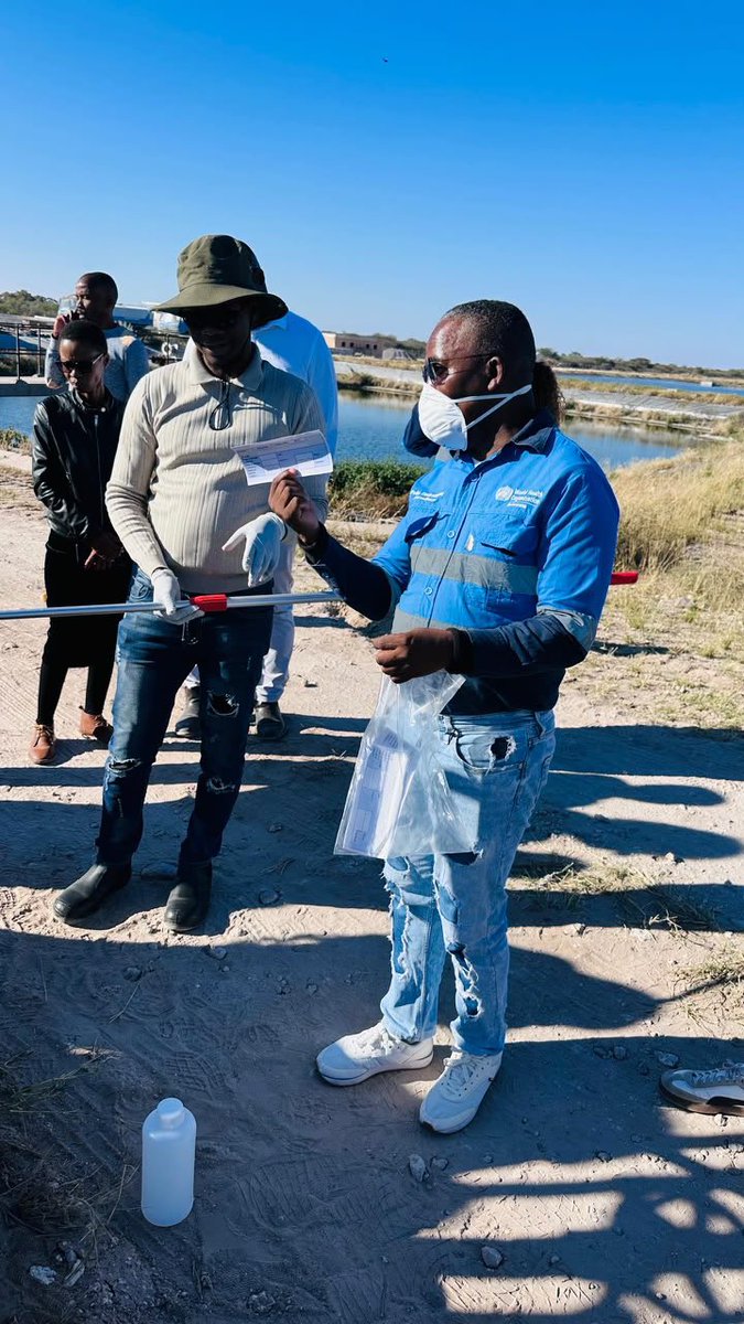 WHOBotswana's tweet photo. Botswana is strengthening disease surveillance across 8 Environmental Surveillance sites, improving data quality, workforce capacity and efforts to maintain a polio-free future.
#PolioFree #DiseaseSurveillance #Immunization #HealthSecurity https://t.co/msW3he3tID