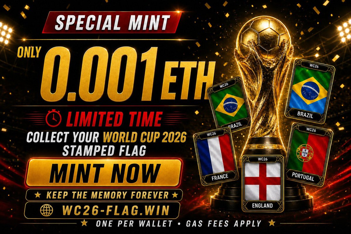 WC26Flag | World Cup Flags NFT tweet media