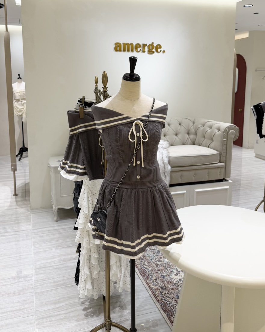 【試着のみ】amerge. アメルジュ 2way JQ ribbon pants 試着のみ】amerge. アメルジュ 2way JQ ribbon pants 試着のみ】amerge