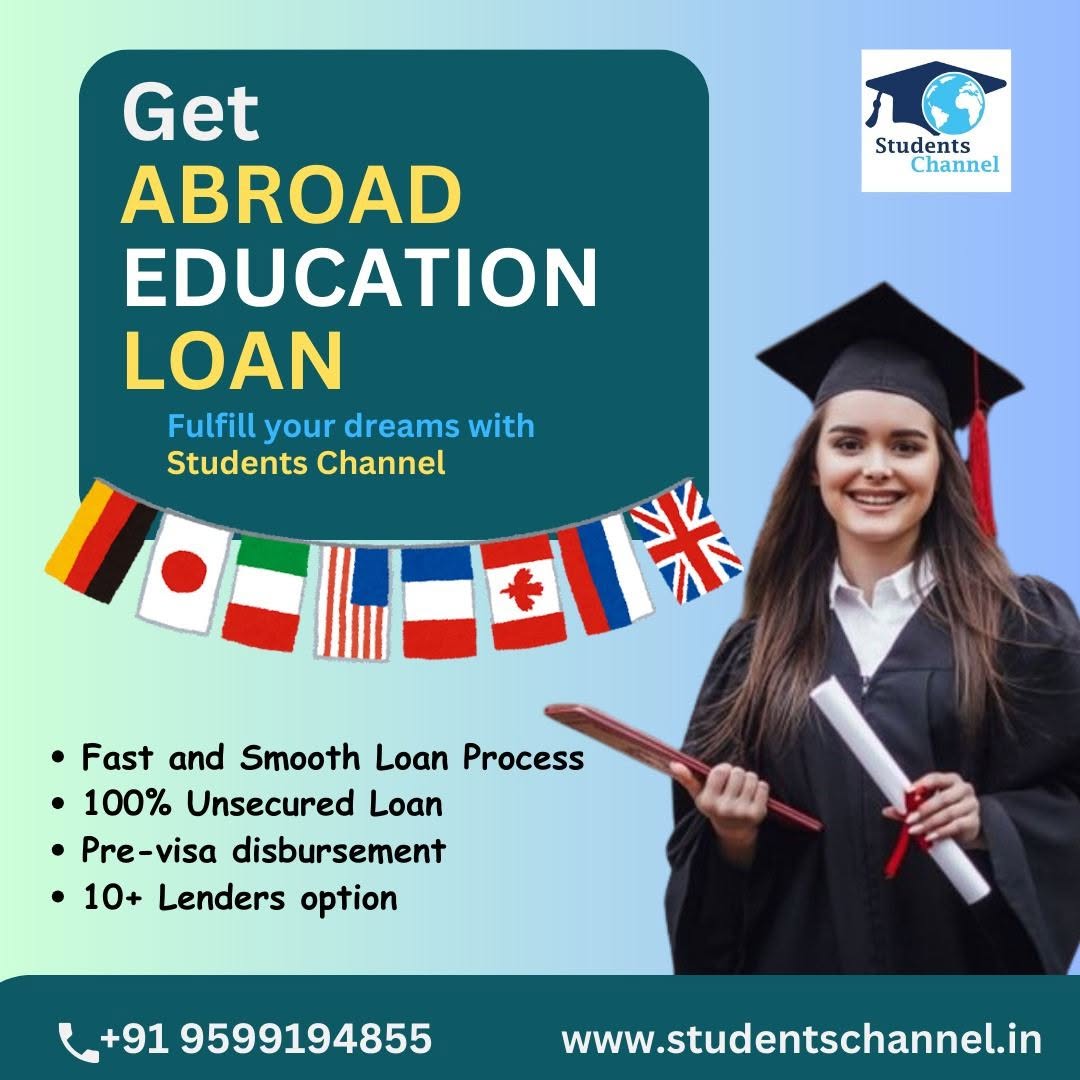 StudentsChanne2's tweet photo. 📷 Dreaming of Studying Abroad? Don't let rising costs hold you back! 📷📷
📷 Contact us today
📷 Apply Online: Visit https://t.co/QhbDJ57LCe
📷 Call/WhatsApp: 095991 94855
#StudyAbroad #EducationLoan #AbroadEducation #StudentsChannel #StudyInUSA #StudyInUK #StudyInCanada https://t.co/onJyU7STlF
