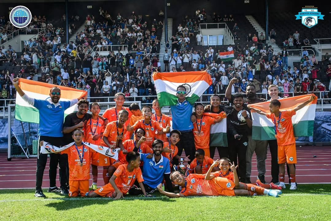 SPhangnon's tweet photo. Heartiest congratulations to the U-12 team of Minerva Academy FC on creating history by winning the Helsinki Cup 2026 in Finland. This remarkable achievement reflects the immense talent, discipline and the growing stature of Indian football on the global stage.

A special word of appreciation to Wangshem Konyak of Nagaland for his outstanding performance throughout the tournament. His achievement is a proud moment for all of us and an inspiration to aspiring young footballers across the state. I urge our youngsters to dream big, believe in themselves, and pursue their passion with dedication and perseverance.

@narendramodi @AmitShah @NitinNabin @blsanthosh @minervapunjabfc