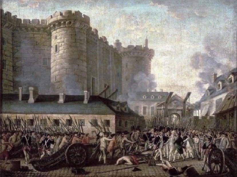 FXMC1957's tweet photo. 14 July 1789. French Revolution began when a mob stormed the Bastille, a royal fortress and prison in Paris, which was judged to symbolize the tyranny of the French monarchy. The mob released 7 prisoners. The French commemorate the day as French National Day (Fête nationale). https://t.co/LCOwrsZNzb