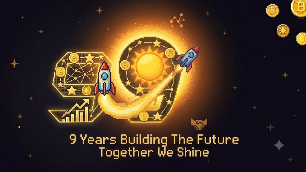 myusagi81's tweet photo. @sunshinebinance @binance Happy 9th Anniversary Binance! 🎉
Thank you for building a stronger global community. 🌞
Keep Building, Keep Shining! 💛
#ShineForBinance9 https://t.co/euZ3d0gAWH