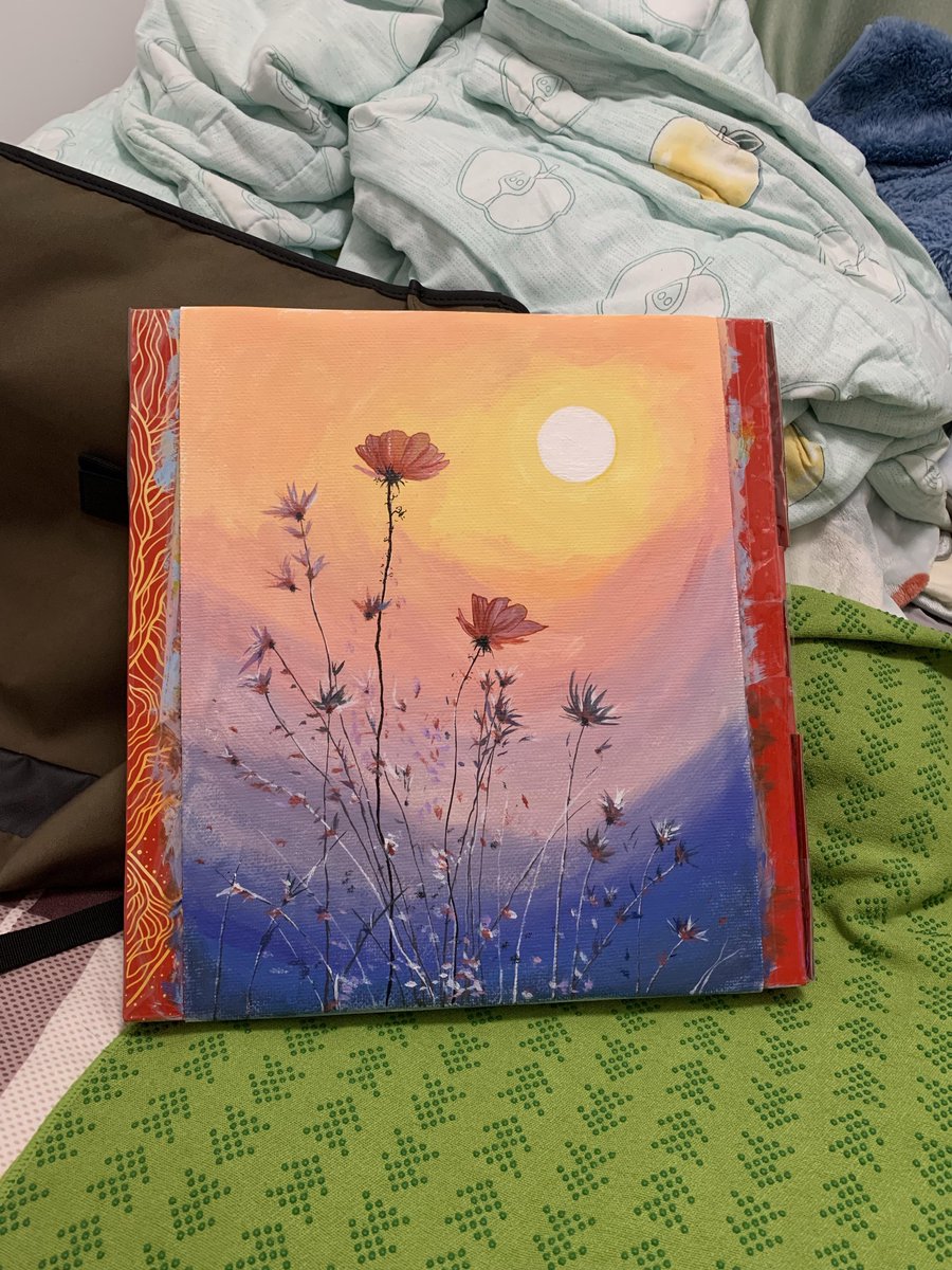 soo2w8h's tweet photo. Tonight’s abstract art workshop with watercolor has me tangled in color u0026 light—no rules, just letting brushstrokes tell their own story.  What’s the last thing that made you play with art， https://t.co/seKs0XIxbg