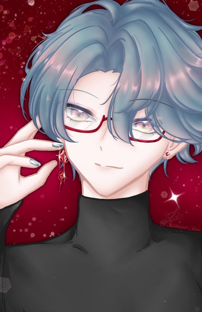 _crescent_rain's tweet photo. They were seeing double, so I drew them in glasses //bricked

Art I did for freebies for BangkokBeat... ugh pls take me back there I wanna go back...

#FreoChrome #kaepix #GinjoCanvas #seiblue https://t.co/KiGfU4mGPH