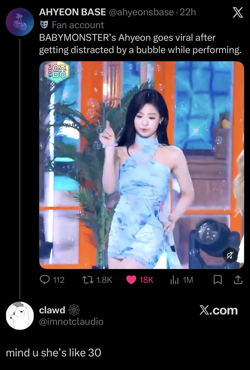 pinksbabymon's tweet photo. you guys will never say this towards a male idol https://t.co/pxhkVAgrta