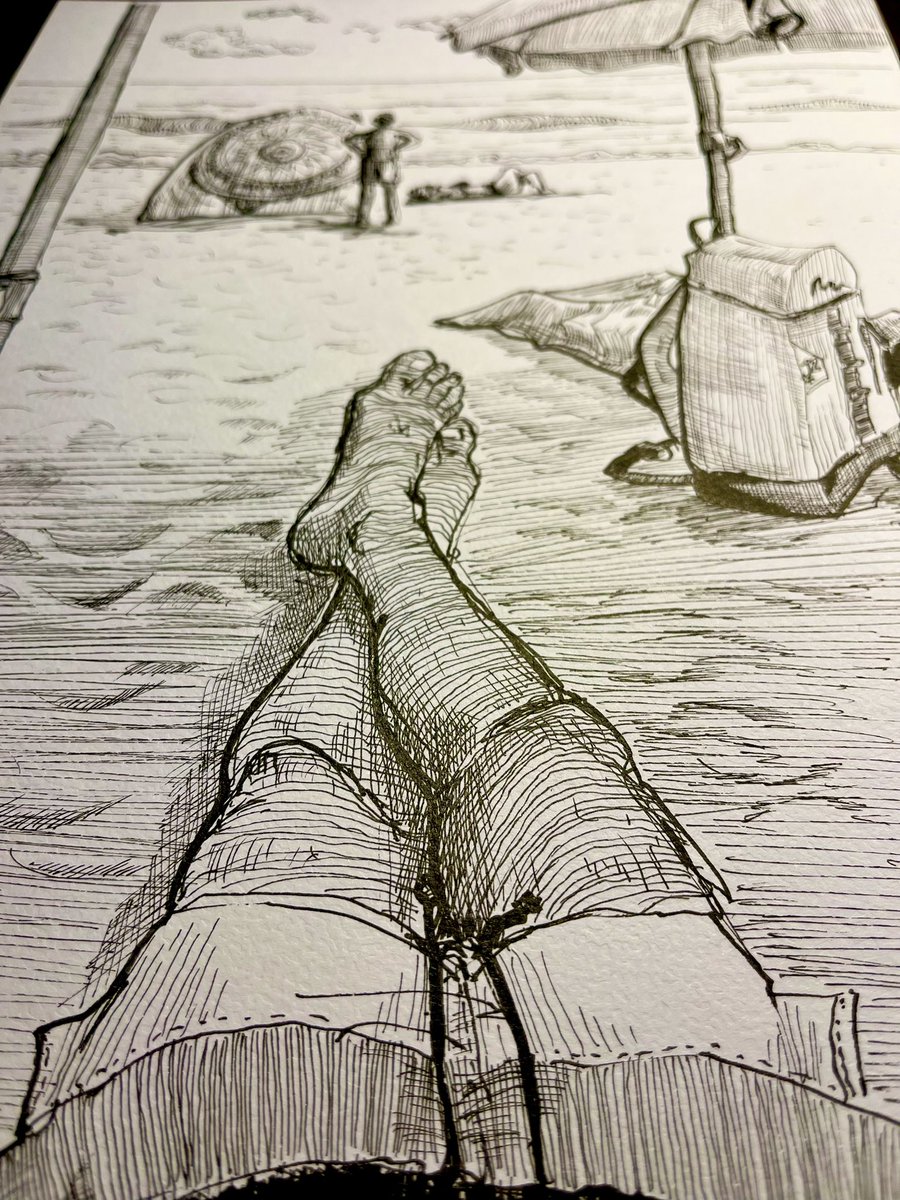 locodelcolor's tweet photo. Dibujo rápido playero https://t.co/lkVOR0FmHG