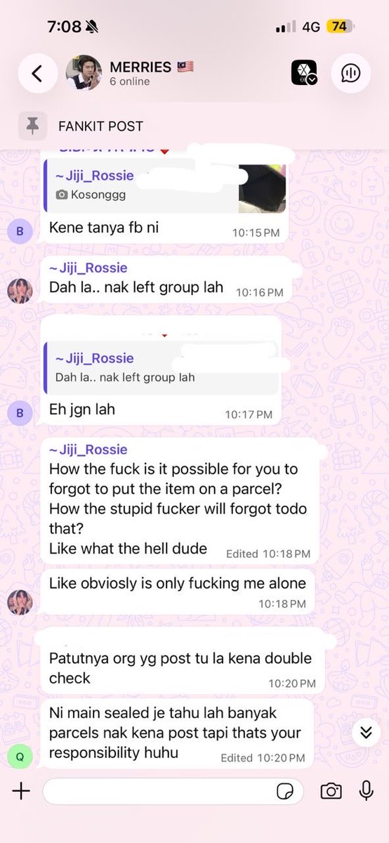 aprilwithOSH's tweet photo. &amp; i accept responsibility for my mistake. However, i don't think it's fair to use such inappropriate words towards me.

When you messaged us about receiving an empty parcel, i replied within a minute &amp;immediately looked into the issue. I never ignored your messages or

cont ~ https://t.co/LGKUdYBF8F