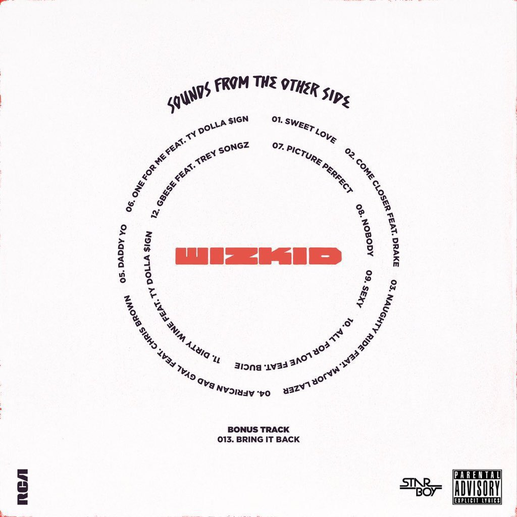 TheDamiForeign's tweet photo. Wow! 9 Years Ago Today, Wizkid Released "Sounds From The Other Side" 🤯🦅

What are your TOP 2 songs off this masterpiece?? https://t.co/ZUNLzmtA8Q