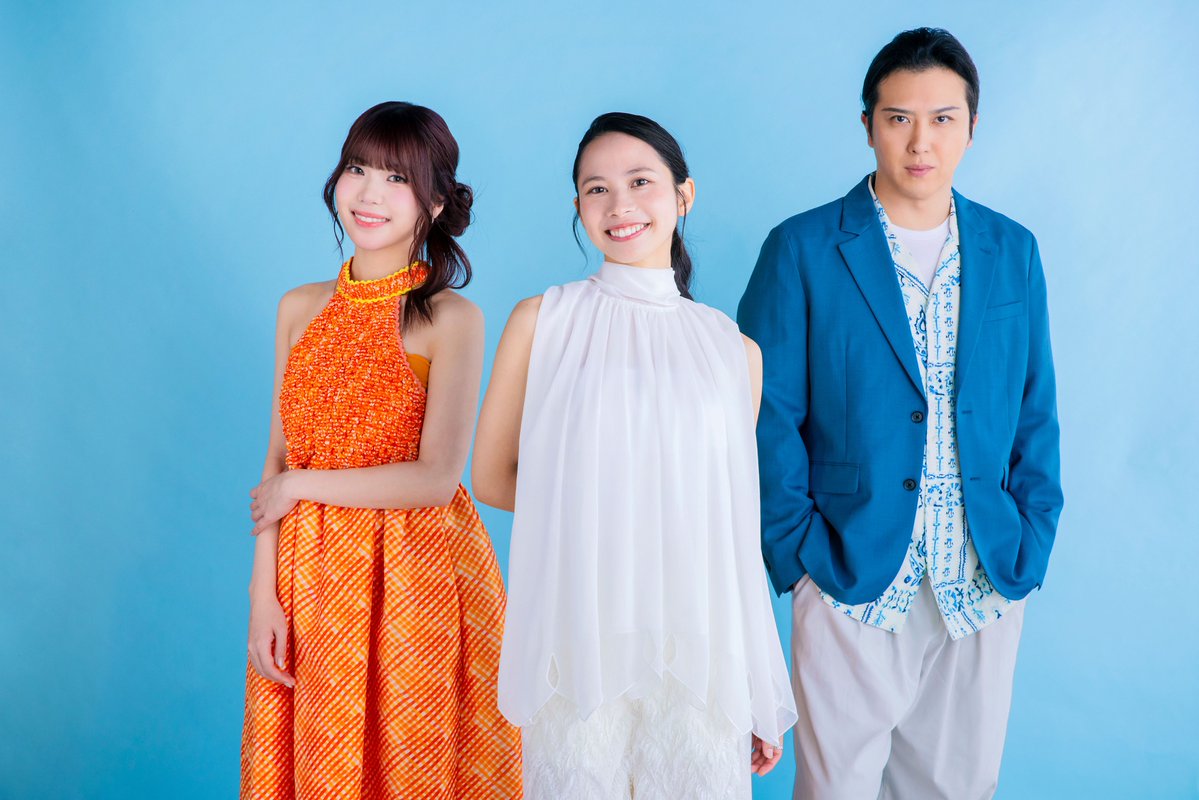 disneystudiojp's tweet photo. 実写版『#モアナと伝説の海』日本版エンドソング
「旅立とう ～Along The Way～」誕生🎶
⠀
アニメーション版 #モアナ 役 #屋比久知奈 さん
実写版モアナ役 #TSUZUMI さん（#ME_I）
#マウイ 役  #尾上松也 さんが奇跡の共演✨
⠀
🌺屋比久知奈さん
「新しいモアナTSUZUMIさん、松也さんマウイと
一緒に歌えるなんて！大好きな作品の新たな旅路に携わることが出来てとても嬉しいです！！」
⠀
🌺TSUZUMIさん（ME:I）
「私にとっての“モアナ”と“マウイ”は、
屋比久知奈さんと尾上松也さんです。
大好きなお二人と一緒に歌えるなんて夢のようで、本当に嬉しかったです」

💪尾上松也さん
「マウイとしてそれぞれのモアナと
一緒に歌えたことは何よりの喜びです。
映画を観終わった後に更に背中を押して
元気づけてもらえる曲です」

冒険への高揚感と開放感溢れる
夏にぴったりの完全新曲で 
#モア夏 を楽しもう🌊

7/31（金）劇場公開🎬