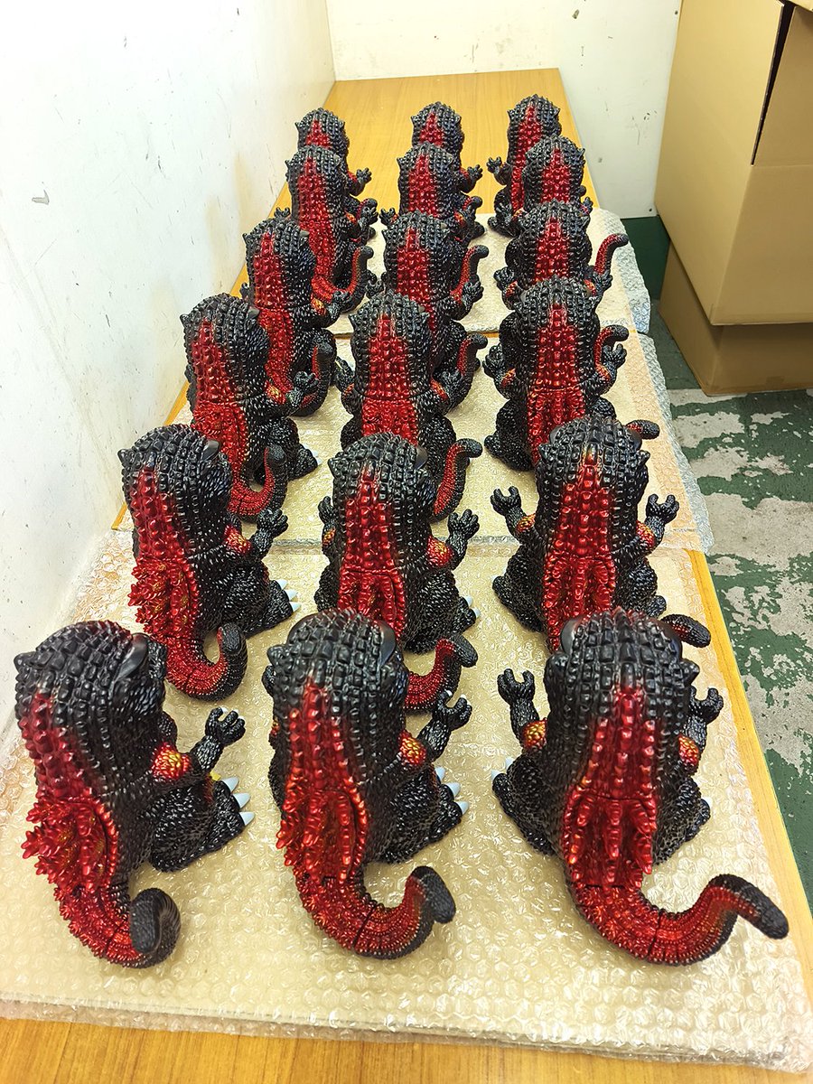 バーニングキングダム@ヴェム・バーニングゴジラ限定ソフビ、ホビー