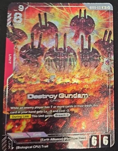 GCG_DB's tweet photo. ※海外リーク
Freedom Ascension[GD05]
パラレル一覧(その7)
#ガンダムカードゲーム #ガンダムカード #GCG #GUNDAMCARDGAME https://t.co/8moU8IP3m6