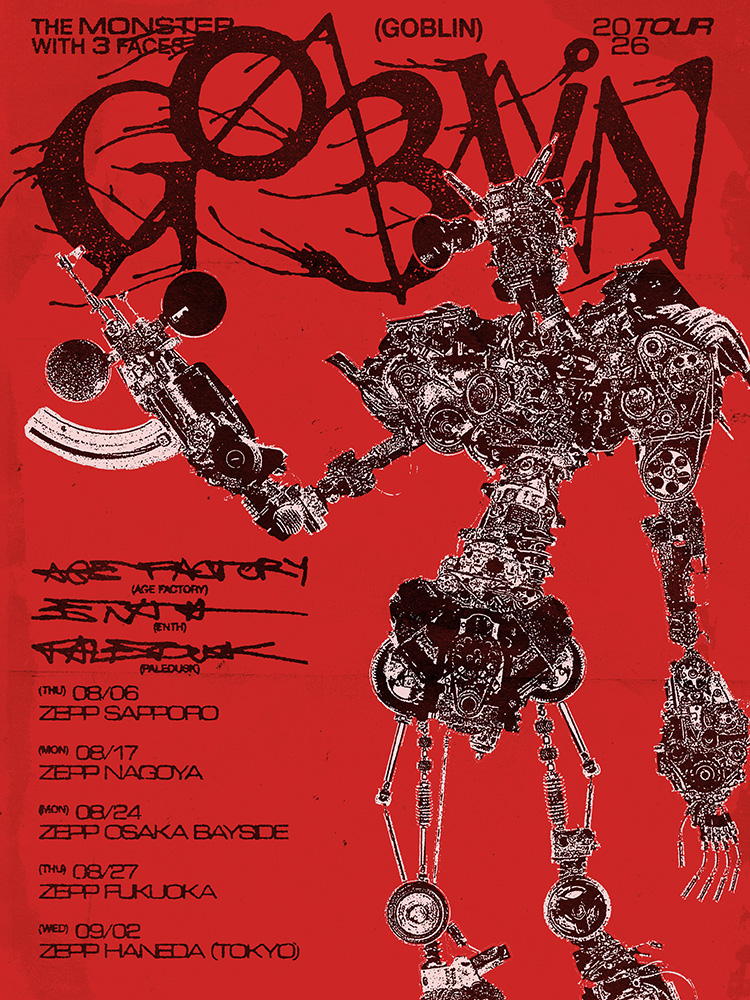 Age Factory × ENTH × Paledusk presents ｢GOBLIN｣ TOUR2026