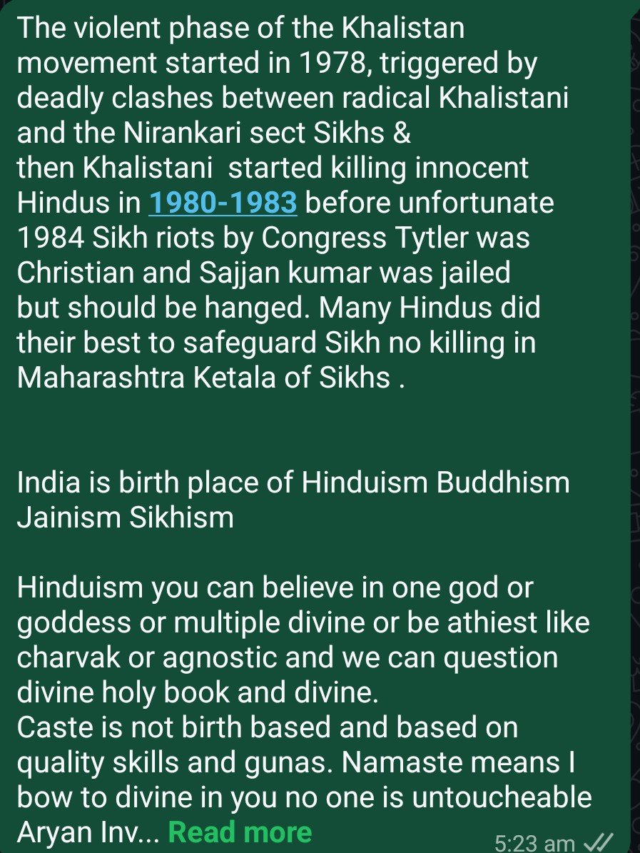 ShitijTyagi's tweet photo. @ParamjeetBerwal Aryan Invasion migration Dravidian myth. All Indians are similar as per DNA.Colour of the skin is due to melanin and pigmentationIndia is secular due to Hindu majority and Ancestors of India subcontinent muslim R Hindus so India 1st not ummah https://t.co/5kgA6bgx1Z