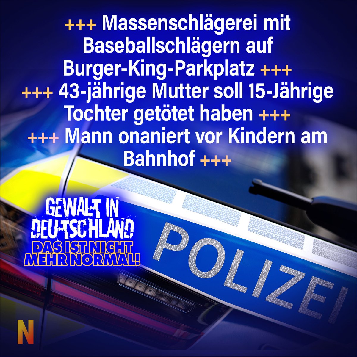 niusde_'s tweet photo. NIUS dokumentiert den Wahnsinn, der sich in deutschen Städten abspielt, in einem ständig aktualisierten Protokoll.
https://t.co/vKTVsIiI2V https://t.co/AuSVZa6vWs