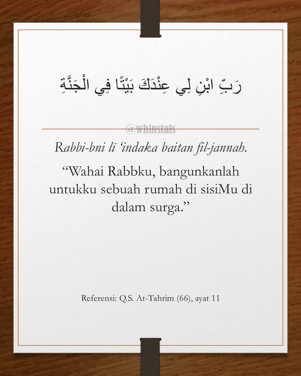 untitled246's tweet photo. Doa memohon rumah di surga 🥺🤲 https://t.co/FQ2eMQHshi