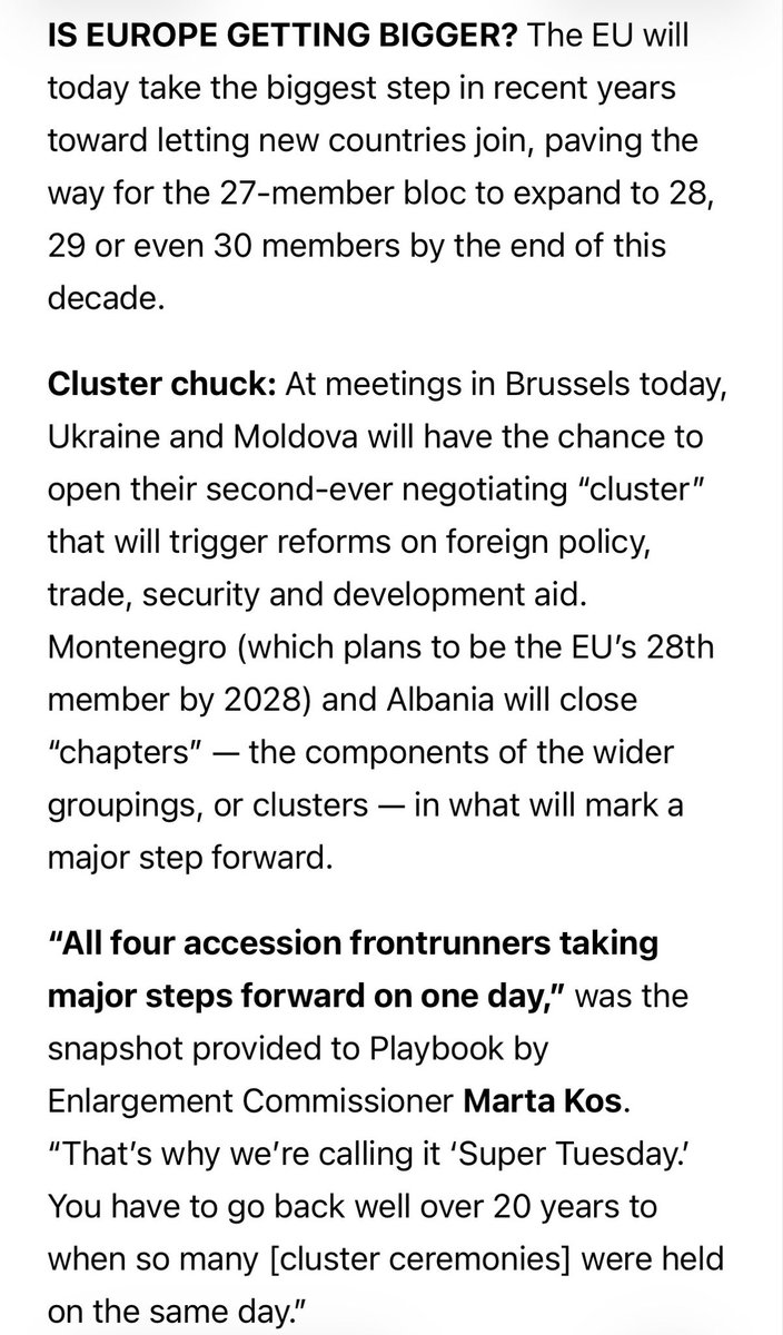 m_andriese's tweet photo. “Super Tuesday” vandaag in Brussel: toetredingsgesprekken met vier (!) kandidaat-lidstaten op één dag. Weer een stap dichter bij een grotere EU. 

Zelfvernietiging in sneltreinvaart. https://t.co/cY0Ma0GRqz