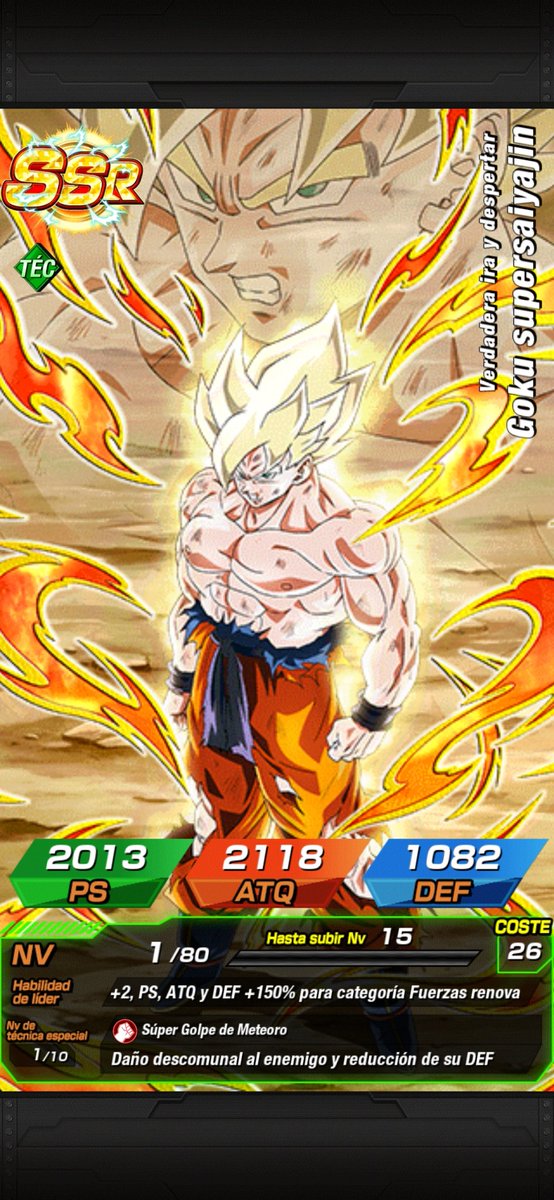 Godgeta_12's tweet photo. @CrisssxD__ A diferencia de legends, Dokkan si me trata bien xd https://t.co/X8R5N843iF