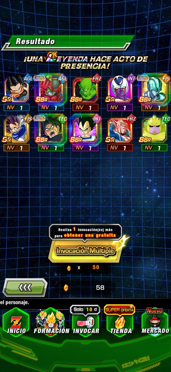 Godgeta_12's tweet photo. @CrisssxD__ A diferencia de legends, Dokkan si me trata bien xd https://t.co/X8R5N843iF