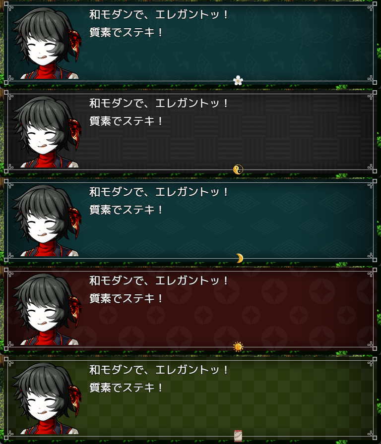 BWcatsw's tweet photo. 【MZ】ウィンドウスキン「和モダン」
入れるだけでウィンドウ同士の隙間ができて、なんかいい感じになるウィンドウスキンです。
#プレミアムツクールデー
https://t.co/mR1lt4EVYd https://t.co/iosQnKTfZ6
