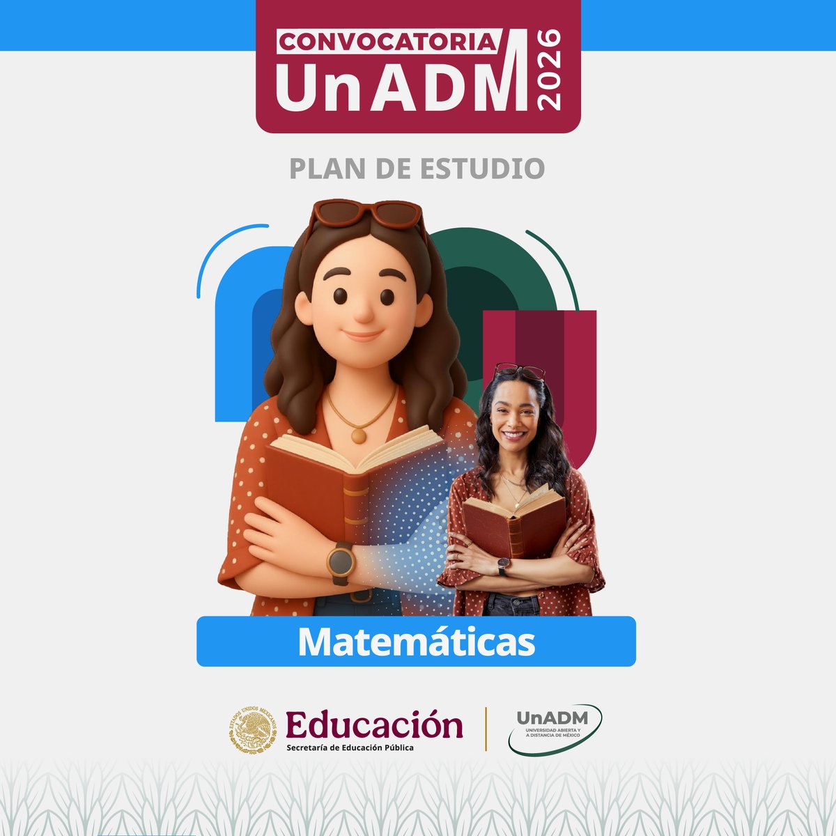 UnADM_Mx's tweet photo. ¿Listo para descifrar el mundo a través del análisis y la lógica? 🧠
Adquiere habilidades clave para la toma de decisiones, la tecnología y la investigación 🤓

​Conoce el plan de estudios:
🔗https://t.co/OPgRG4SnHF

#ConvocatoriaUnADM2026 #Aspirantes @IVANONLINEMX @lkravzov https://t.co/lqNpeAHONQ