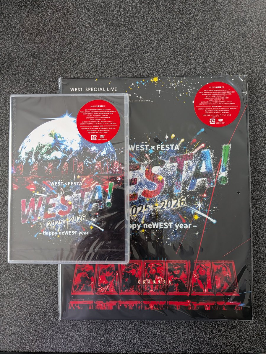 jntkwest's tweet photo. 帰りにフラゲしてきた📀
めっちゃ楽しかったのに相変わらず記憶とんでる😅
ゆっくりじっくり観よう👀 https://t.co/nmmUMtPvNY
