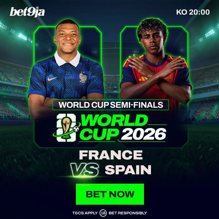 NextGoalupdates's tweet photo. The 2026 World Cup is still in progress today ⚽️⚽️

Join Bet9ja to benefit what others are benefitting from 🔥

Follow bet9ja on @Bet9jaOfficial

Elite Codes ready for you 👇

5KJKXRT
5KJKYDM
5KJKZGG

#Bet9jaCode #Bet9jaCode #WorldCup2026 #FifaWorlCup2026 https://t.co/LFqUaQuHC0