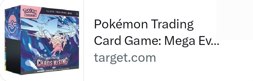 cardrestocks's tweet photo. Back in stock 👇 #TARGET #AD

$59.99 : https://t.co/6AO7ZjpTiC https://t.co/j3J0MjXjzT